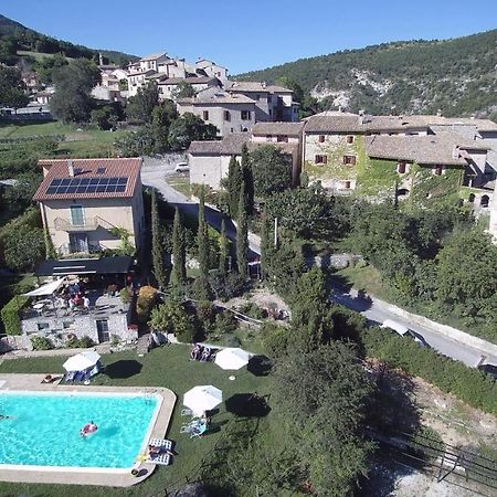Agriturismo Roccagelli Vallo di Nera Ngoại thất bức ảnh