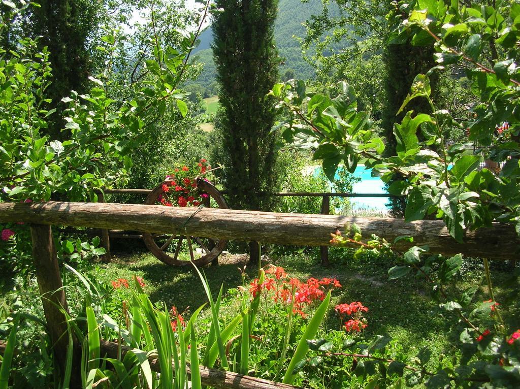 Agriturismo Roccagelli Vallo di Nera Ngoại thất bức ảnh