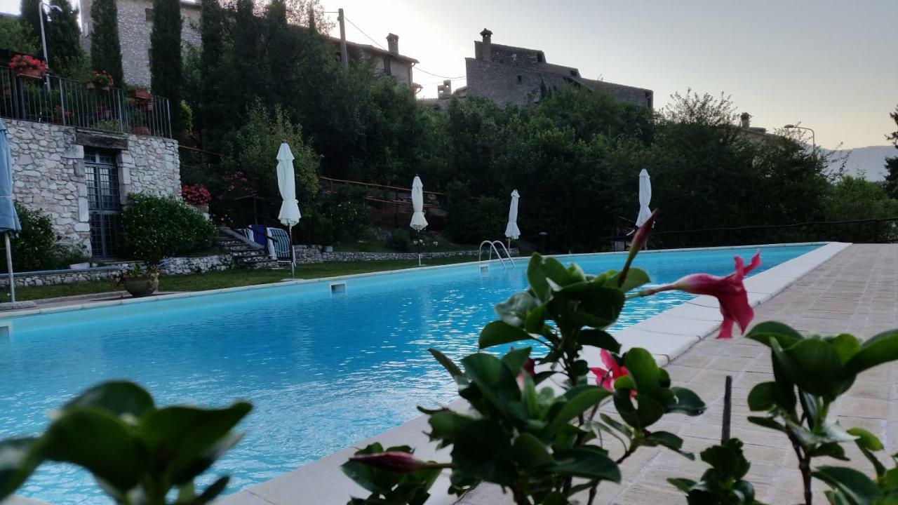Agriturismo Roccagelli Vallo di Nera Ngoại thất bức ảnh